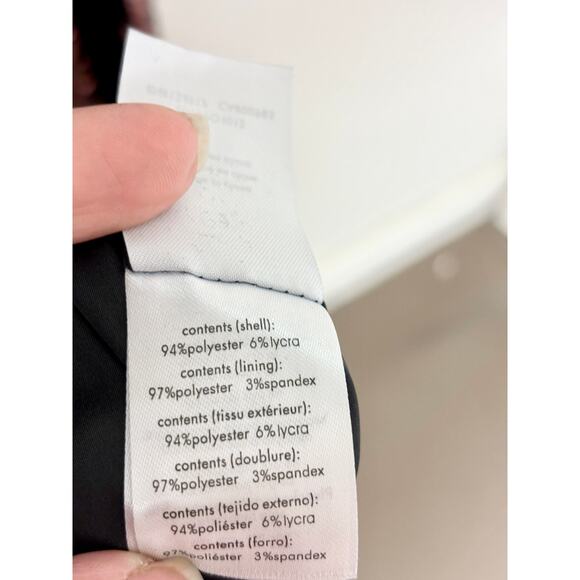 WeWoreWhat Sequins Strapless Corset Feathered Formal Gown Black/Brown Womens 2 - Picture 7 of 7